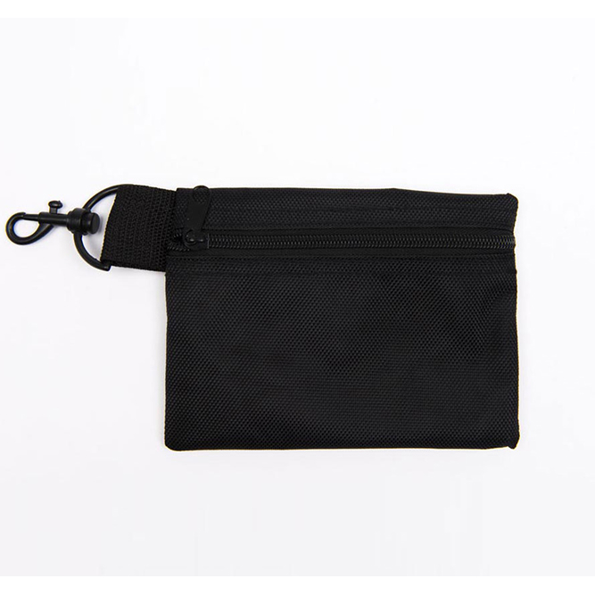 Zippered Pouch with Clip and Belt Loop